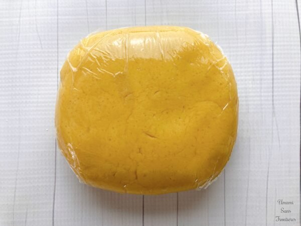 tart dough wrapped
