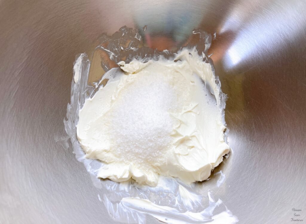 cream cheese sugar