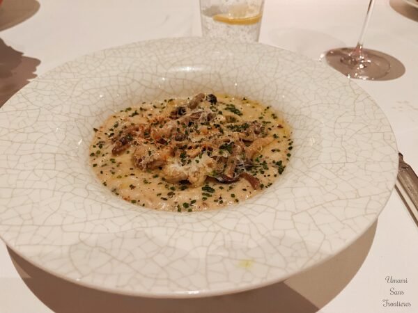 mushroom risotto