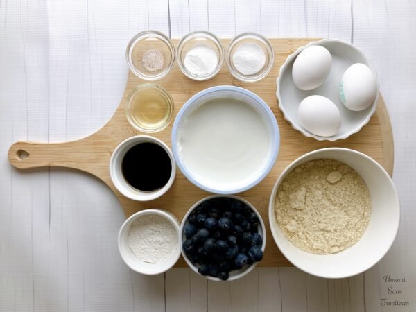 Blueberry Yogurt Flan : Gluten-Free & Lactose-Free ingredients