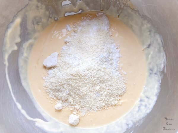 almond powder rice powder BP