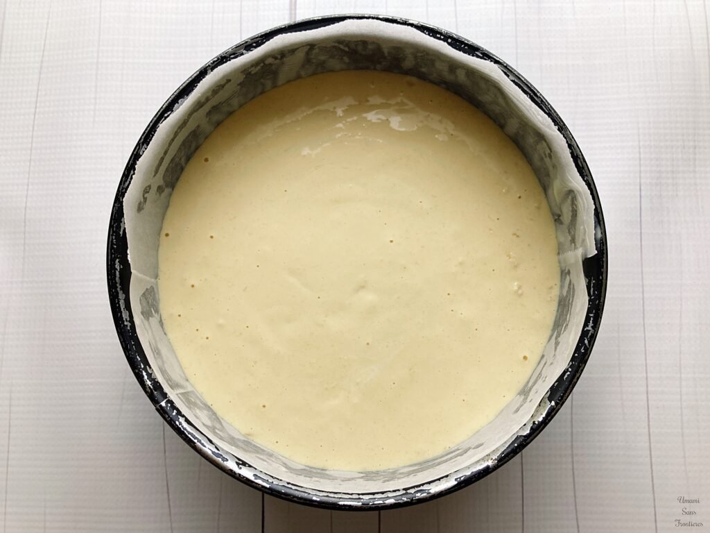 batter in a pan