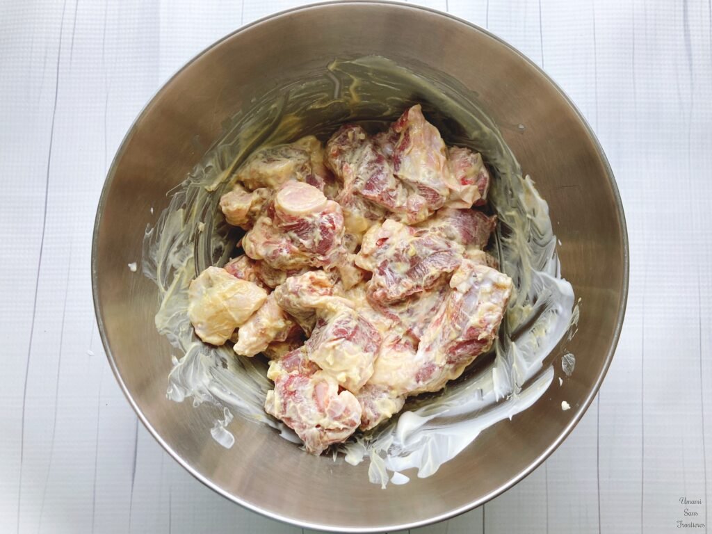 lamb spices yogurt