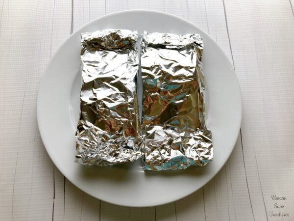 wrapped salmons