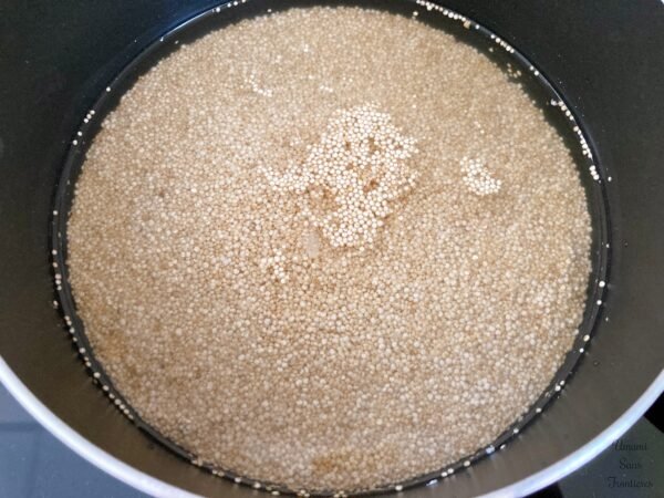 quinoa water