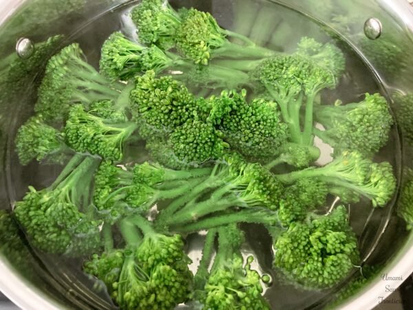 broccolini water
