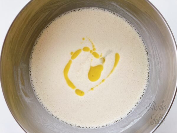 olive oil batter