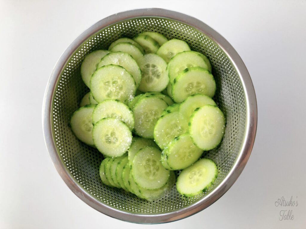 cucumber cut
