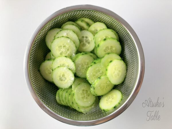 cucumber cut