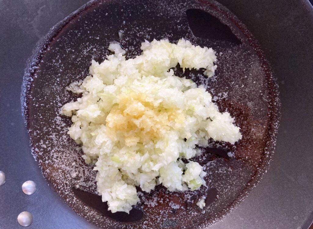 butter olive oil onions garlic