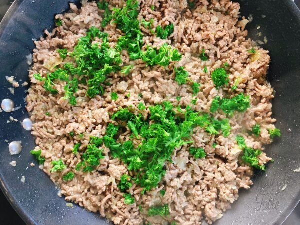 parsley added