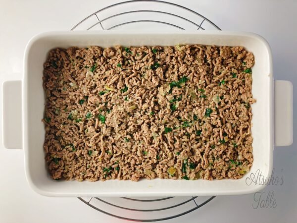 cooked minced meat