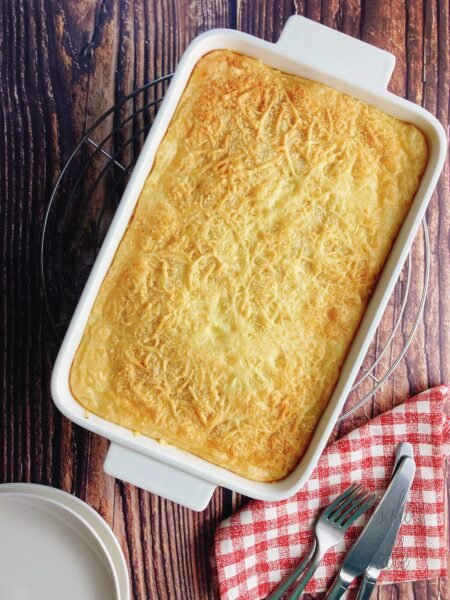 baked Mashed Potato Gratin with Minced Meat 