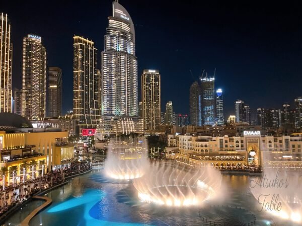 A Front-Row Seat to the Dubai Fountain