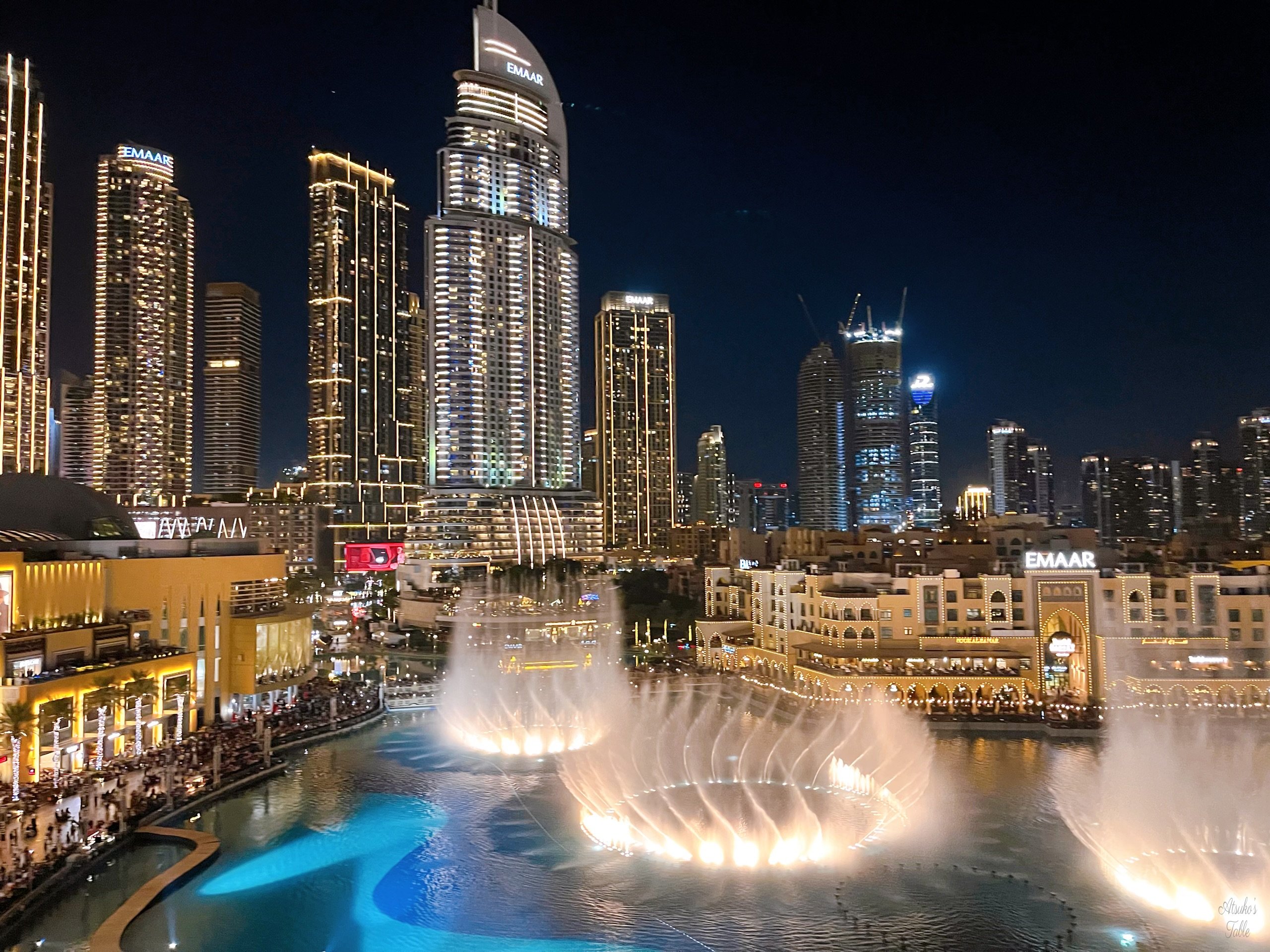 dubai fontaine