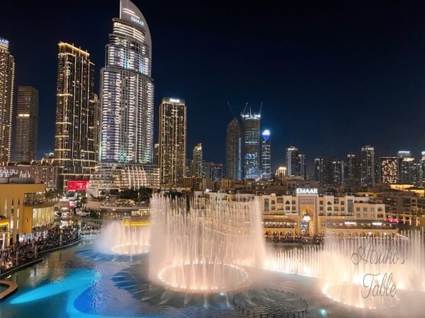 dubai fontaine