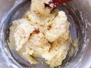 mashed potato nutmeg