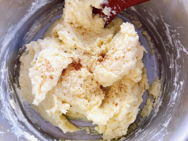 mashed potato nutmeg