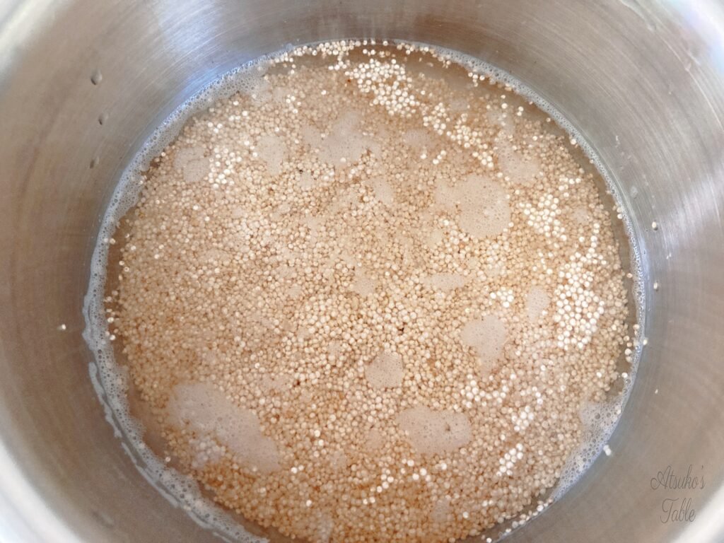 quinoa water