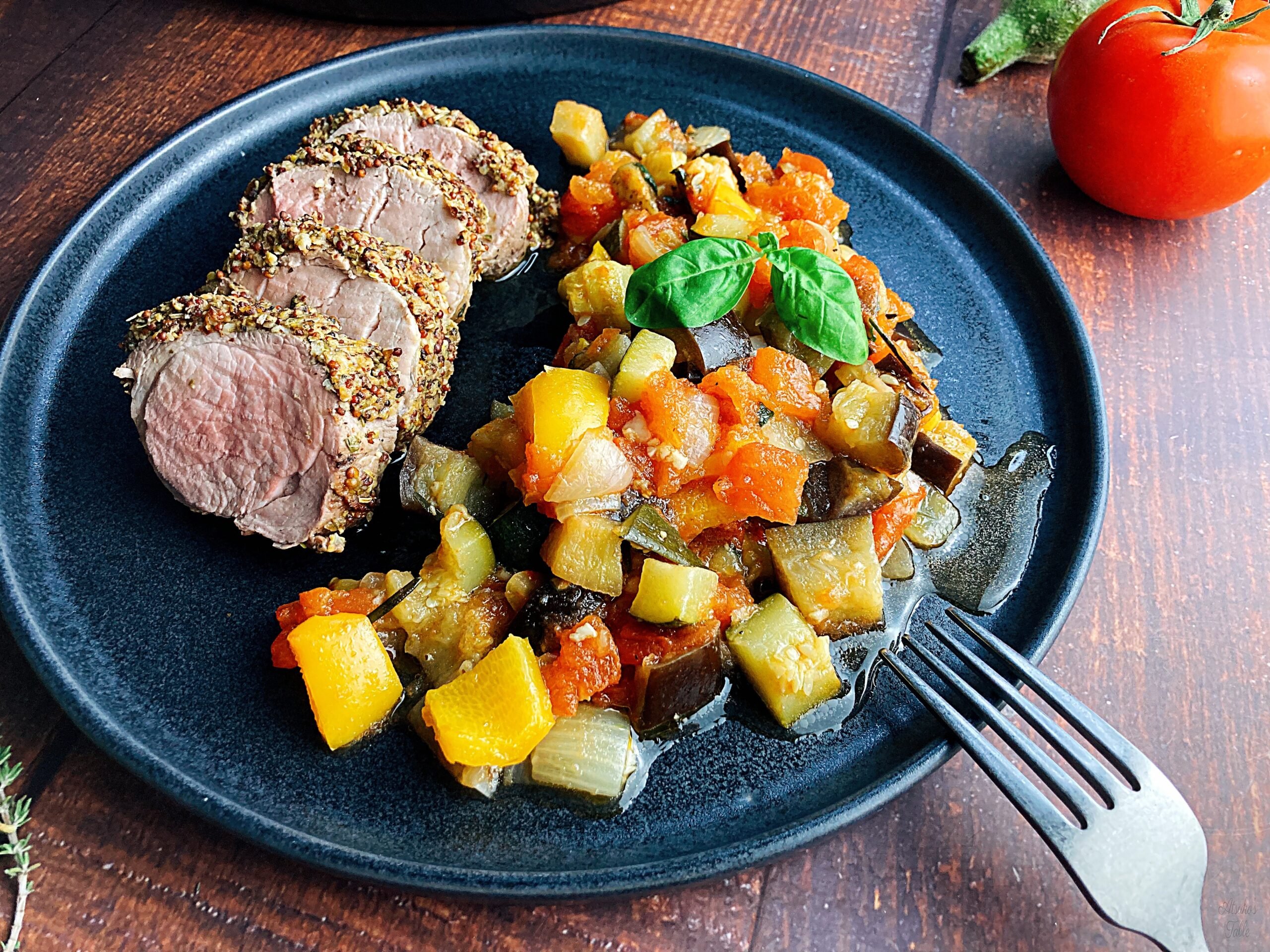 ratatouille pork