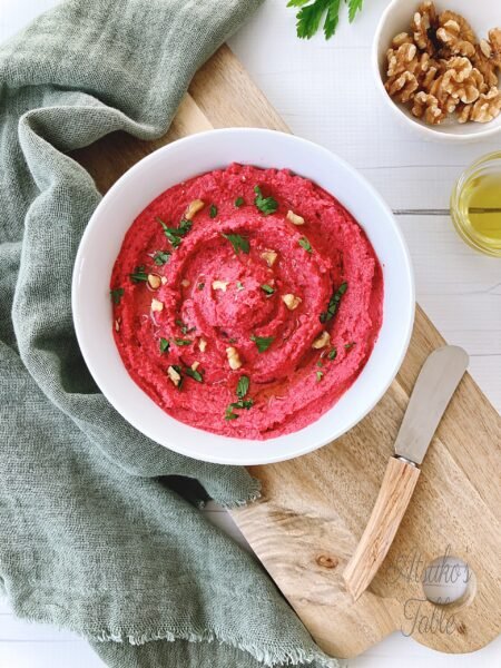Beet Hummus: A Vibrant Middle Eastern-Inspired Dip