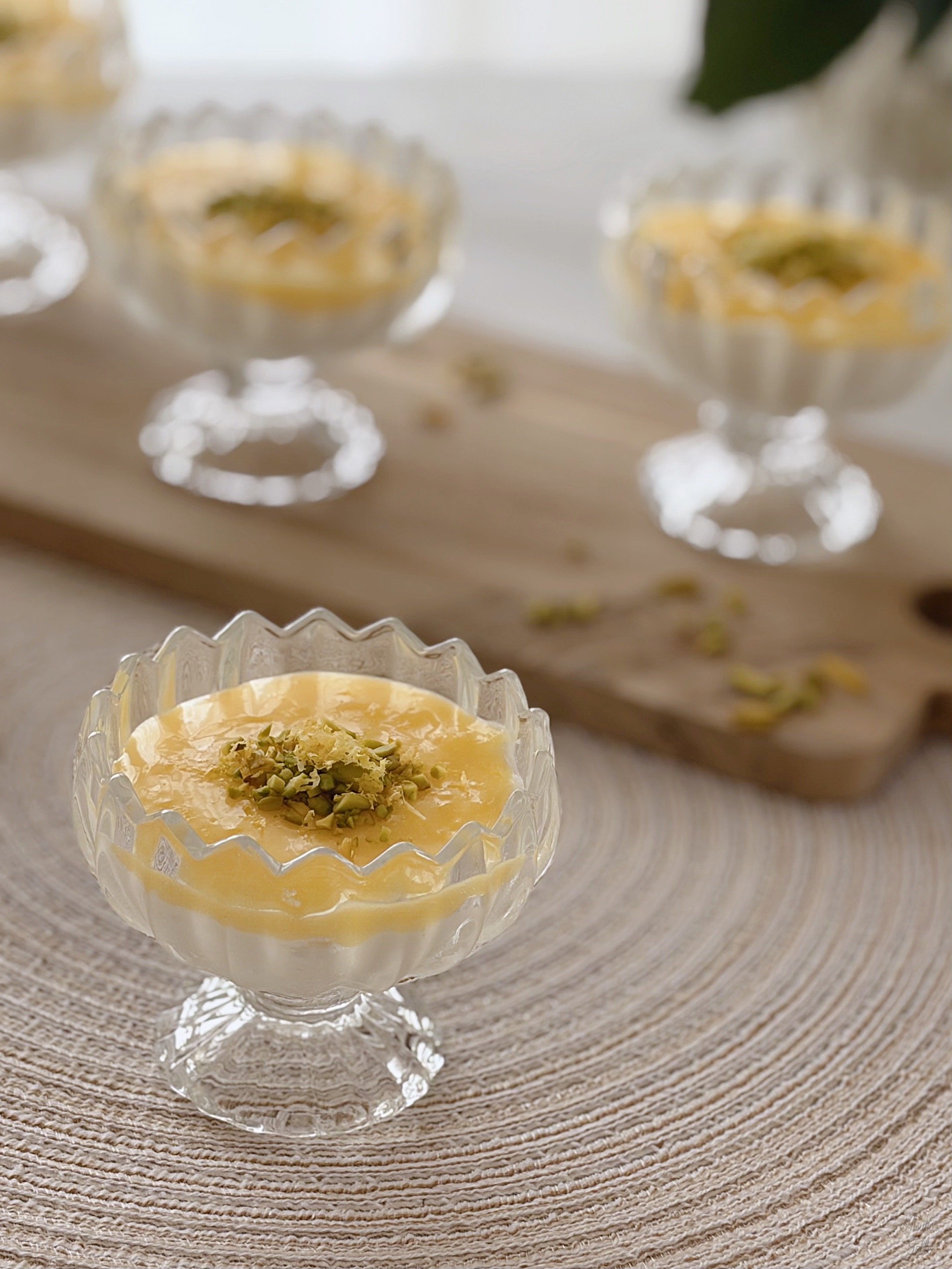Ricotta Lemon Curd dessert