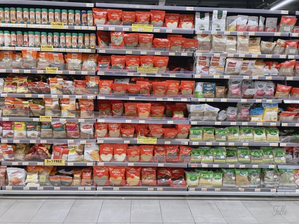 indian spices at Lulu