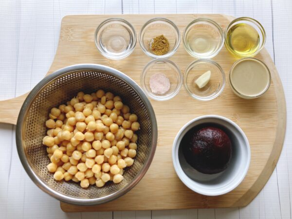 Beet Hummus: A Vibrant Middle Eastern-Inspired Dip ingredients