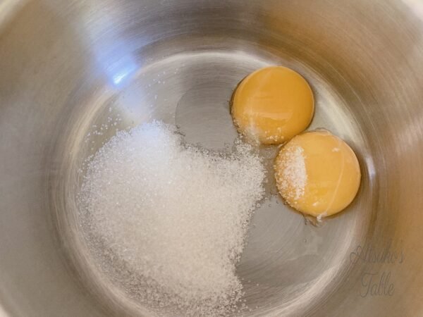 egg yolk sugar