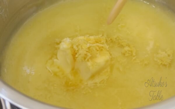 lemon curd butter lemon zest