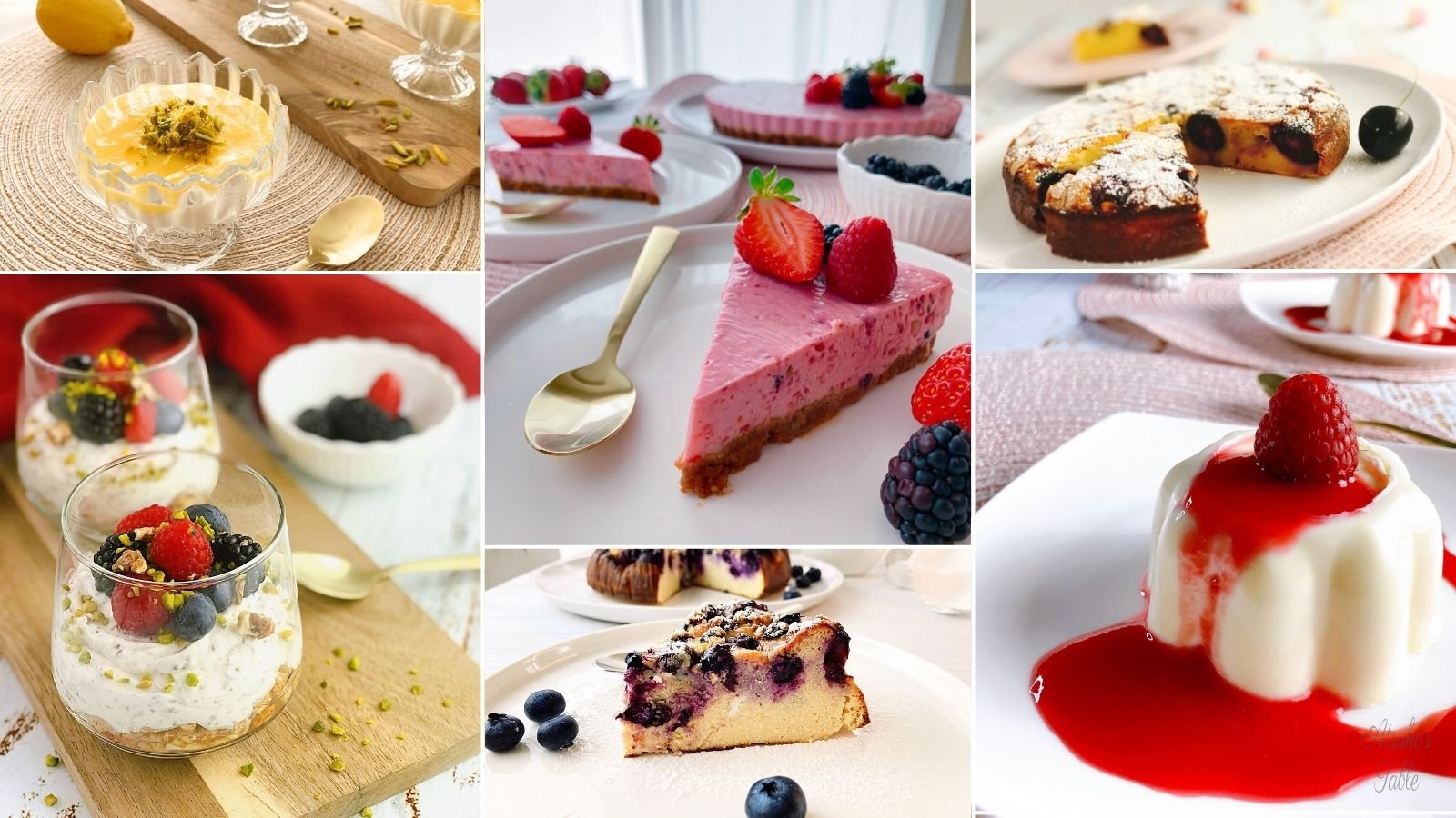 Summer dessert collection