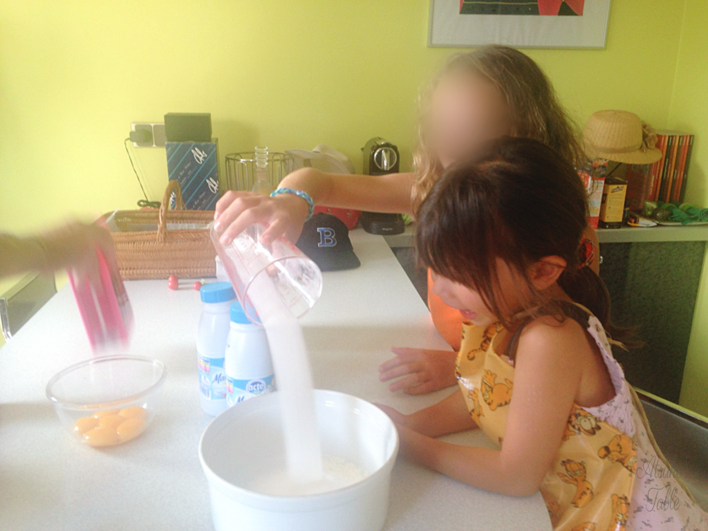 making batter