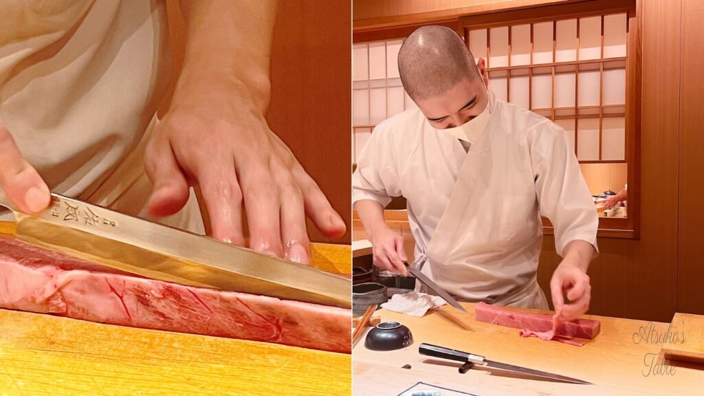 Sushi chef Sashimi