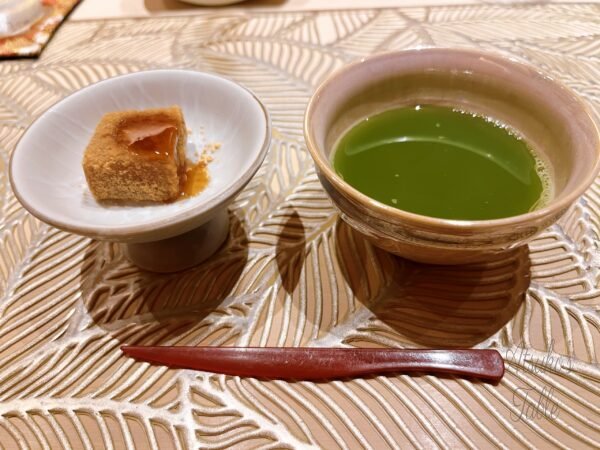 warabi mochi matcha
