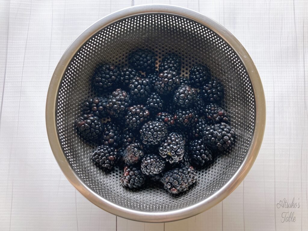 blackberries