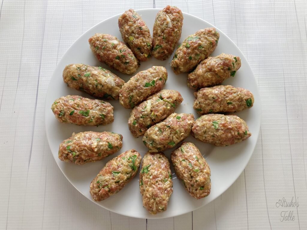 shaped kofta