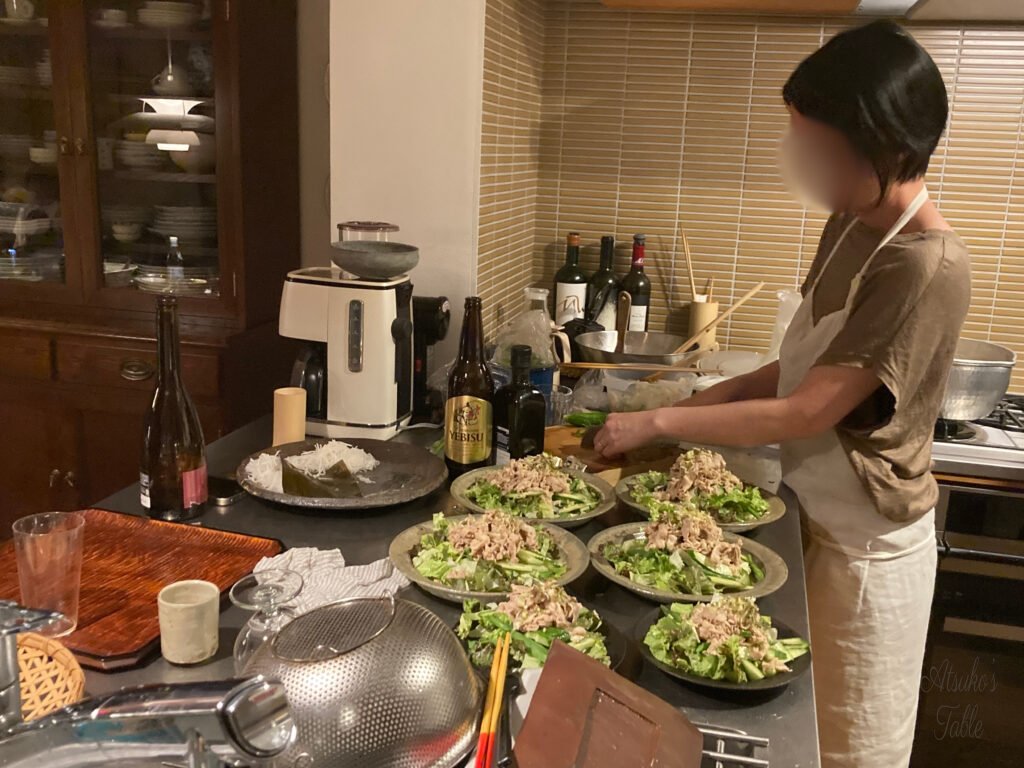 shabushabu salad